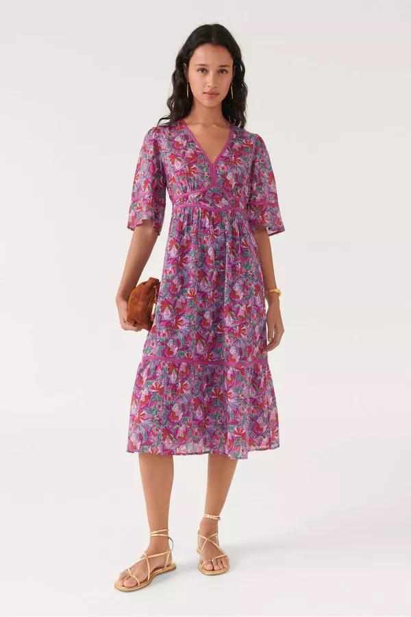 Ba&sh jurk maat L - in nieuw staat, Kleding | Dames, Ophalen of Verzenden, Zo goed als nieuw, Maat 38/40 (M), Boven de knie