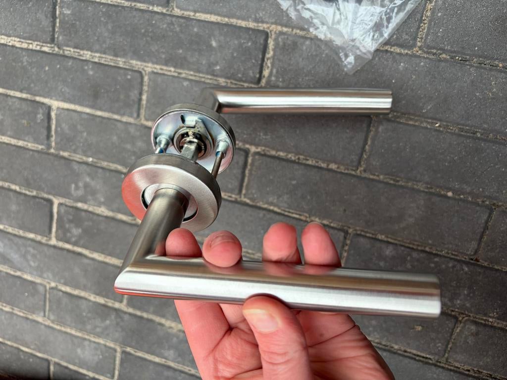 Berkvens Deurklinken RVS met Slot, Ophalen, Nieuw, Rvs, Klink of Kruk