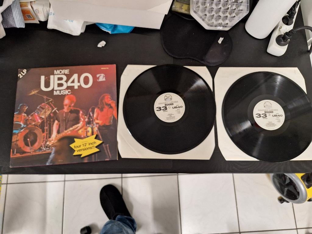 Vintage vinyl dubbel lp albums More UB40 music uit 1983, Cd's en Dvd's, Vinyl | Pop, Ophalen of Verzenden, Gebruikt, 12 inch