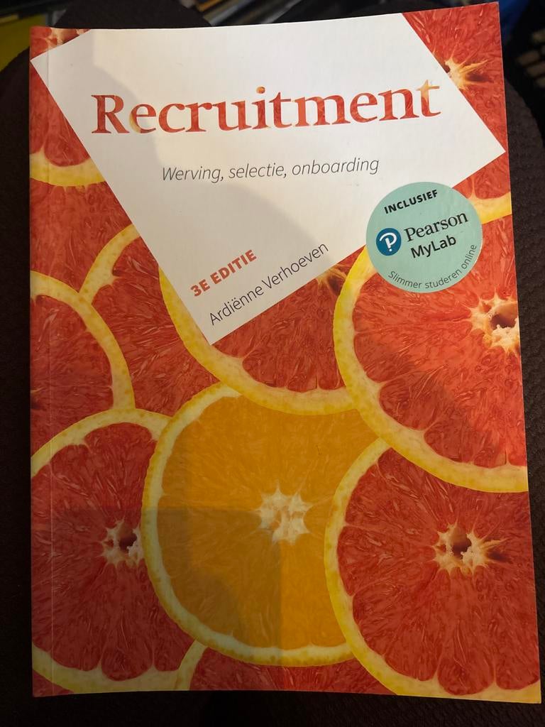 Ardienne Verhoeven - Recruitment, Boeken, Ardienne Verhoeven, Ophalen of Verzenden, Zo goed als nieuw, Nederlands