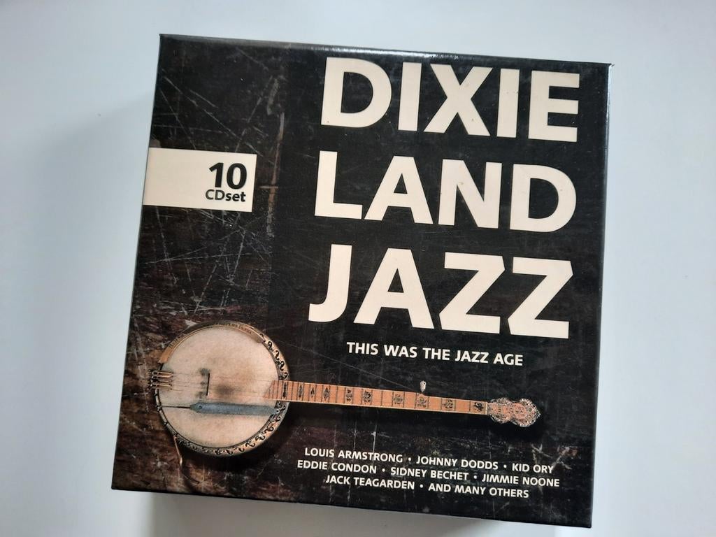 10 cd box   DIXIELAND JAZZ o.a Bill Coleman , Kid Ory  ..., Ophalen of Verzenden, Zo goed als nieuw, Jazz, Boxset