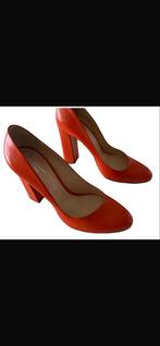 Santoni Oranje Hakken - Maat 39 - Nieuw!, Ophalen of Verzenden, Nieuw, Oranje, Pumps