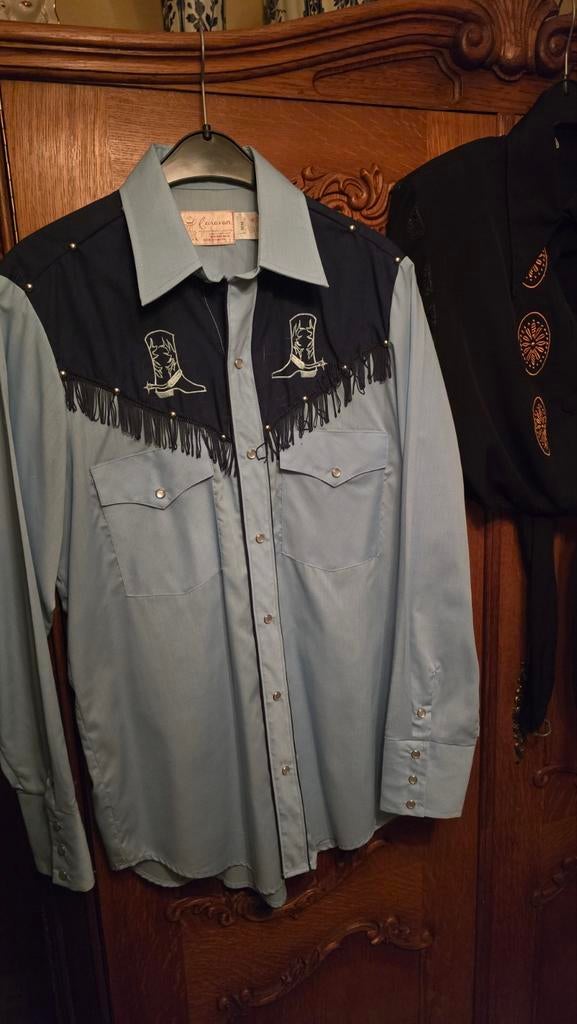 Western blouses, Kleding | Dames, Ophalen, Zo goed als nieuw, Maat 38/40 (M), Zwart