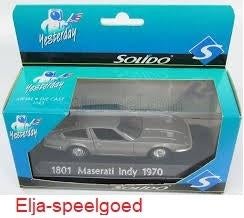 Modelauto Solido 1:43 MASERATI Indy (1970) 1801, Ophalen of Verzenden, Nieuw, Auto, Solido