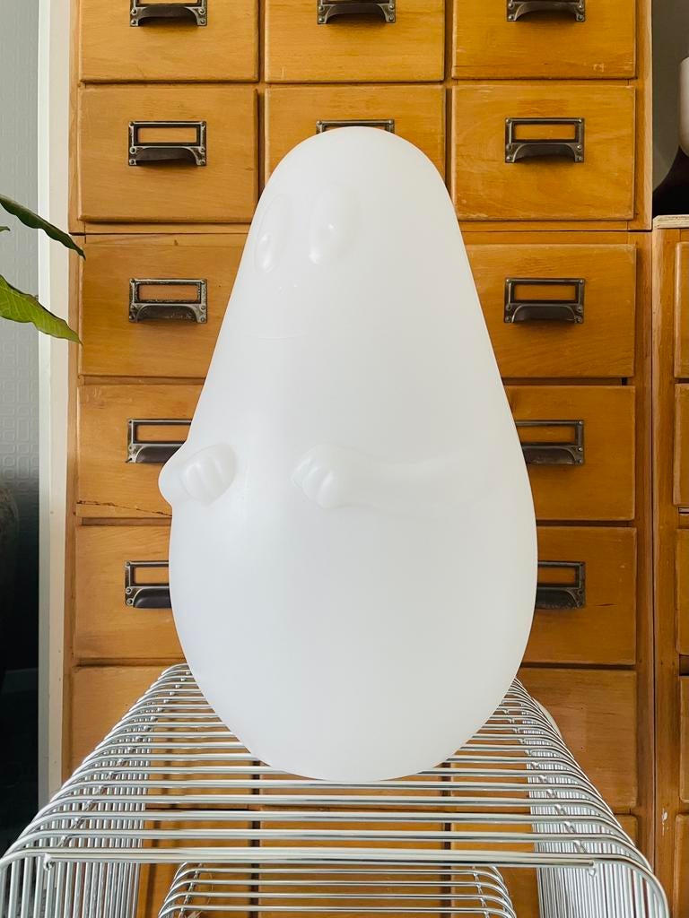 XL Vintage BARBAPAPA Lamp 50 cm Leblon Delienne, Kunststof, Moomin / Cartoon / Kids / Funny, 50 tot 75 cm, Ophalen of Verzenden