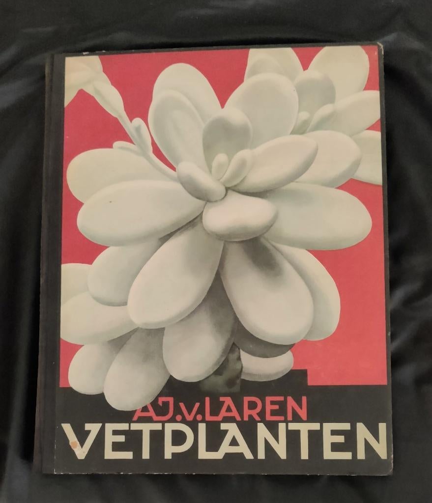 Vetplanten AJ van Laren  Verkade's  fabrieken Zaandam 1932, Boeken, Prentenboeken en Plaatjesalbums, Ophalen of Verzenden, Gelezen