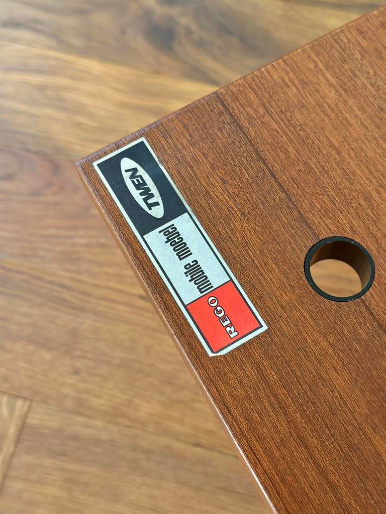 Vintage dressoir lowboard lp Rego jaren 50/60/70 wandmeubel, Ophalen, Gebruikt, Vintage, 50 tot 100 cm