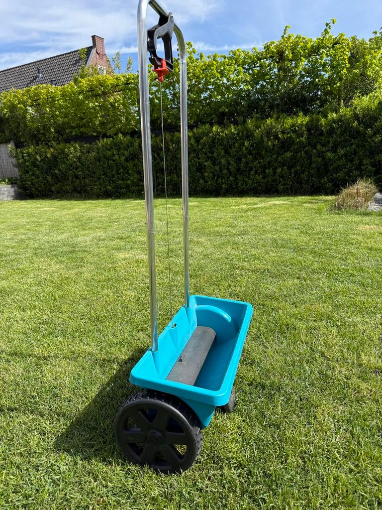 De Gardena Strooiwagen L, 12,5 liter, Ophalen, Zo goed als nieuw