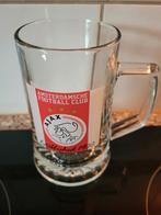 ajax glas zgan wie bied.., Ophalen of Verzenden, Zo goed als nieuw, Frisdrankglas