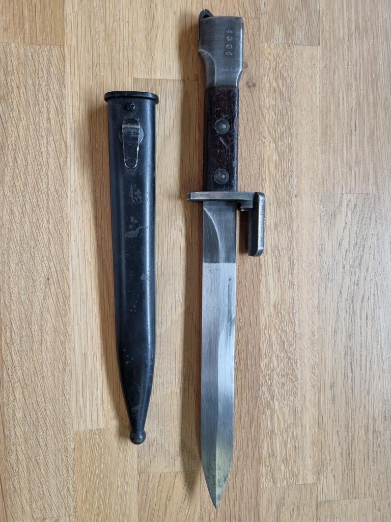 FAL type A bajonet, Verzamelen, Militaria | Algemeen, Ophalen of Verzenden, Landmacht, Overige gebieden, Mes of Dolk