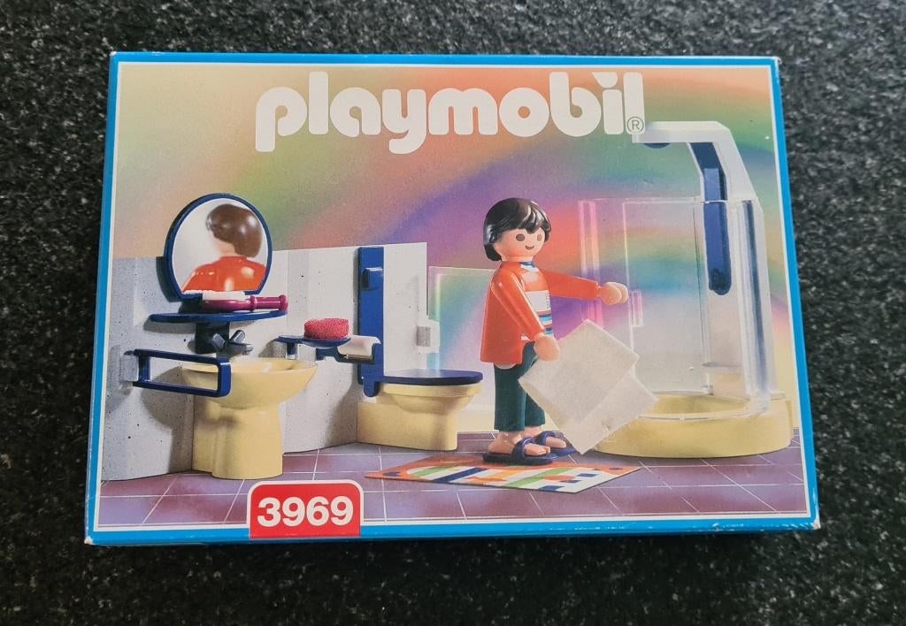 Playmobil Badkamer - nr 3969 - Moderne woonhuis, Kinderen en Baby's, Speelgoed | Playmobil, Ophalen of Verzenden, Nieuw, Complete set