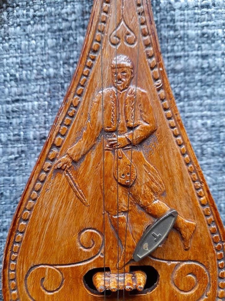 Antieke Griekse Lyra Kreta met muziekdoos en strijkstok, Muziek en Instrumenten, Strijkinstrumenten | Violen en Altviolen, Zo goed als nieuw