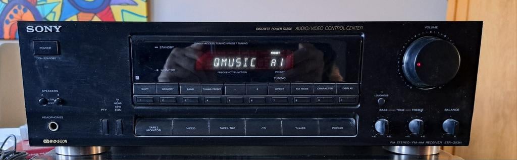 Sony STR-GX311 Radio / Versterker - 160 Watt, Audio, Tv en Foto, Versterkers en Receivers, Gebruikt, Stereo, 120 watt of meer