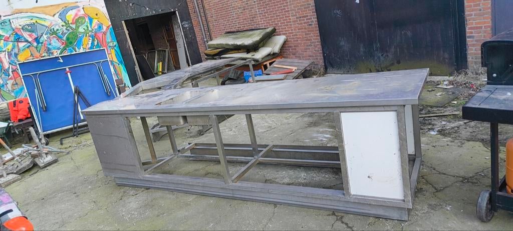 RVS bar, Ophalen, Gebruikt