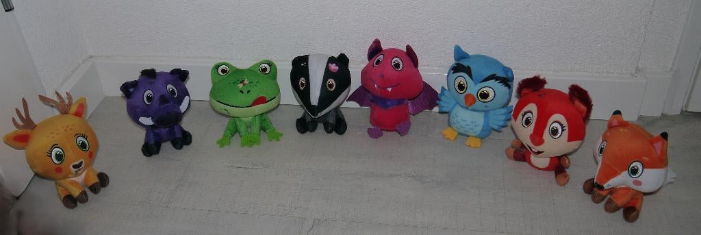 Als nieuw! 8 prachtige knuffels BosMini´s van de LIDL!, Ophalen of Verzenden, Zo goed als nieuw, Overige typen