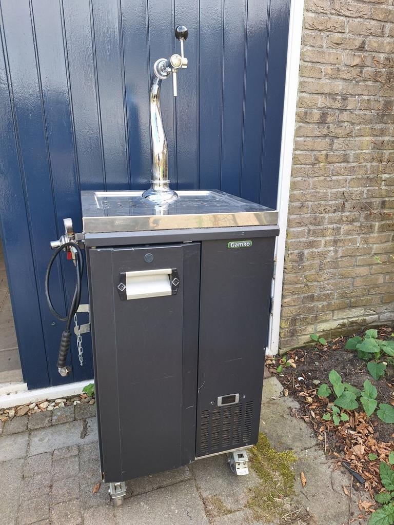 Mobiele biertap Gamko fustenkoeling mancave bierzuil bar, Ophalen, Gebruikt, Overige merken