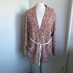 Diega vest jas rood creme  maat L, Verzenden, Rood