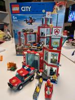 Lego 60215 Fire Station, Ophalen of Verzenden, Zo goed als nieuw, Complete set, Lego