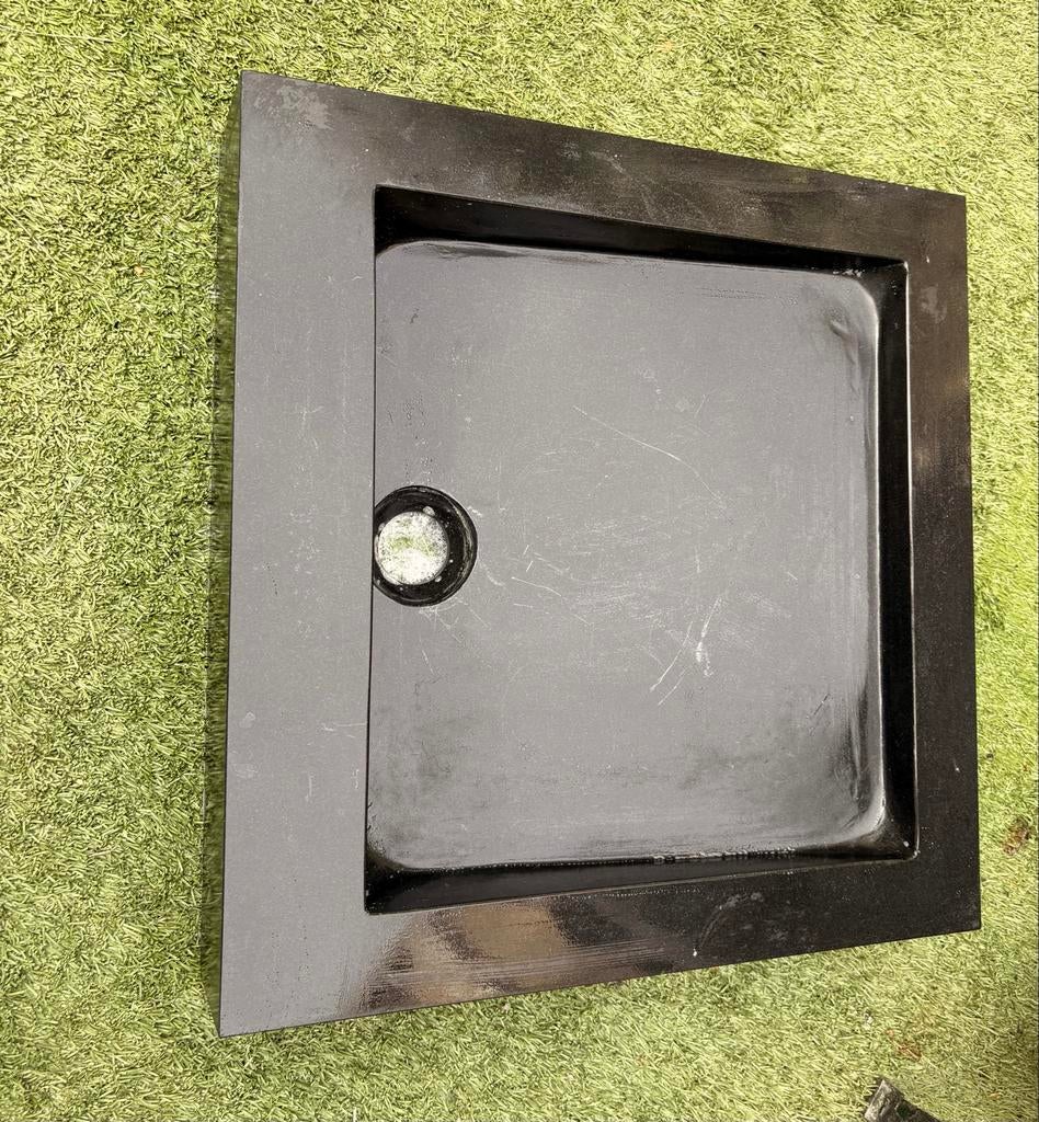 Natuursten wasbak voor buitenkeuken, Tuin en Terras, Barbecue-accessoires, Ophalen of Verzenden, Zo goed als nieuw