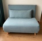 Groen slaapbankje, Ophalen, Eenpersoons, 190 cm of minder, Zo goed als nieuw