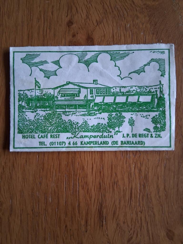 Suikerzakje #548 Kamperduin Kamperland, Verzenden, Nederland