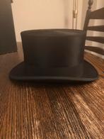 Zwarte HOGE HOED ,maat 57, Kleding | Heren, Ophalen of Verzenden, Zo goed als nieuw