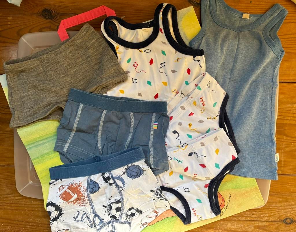 Set ondergoed jongen 110/116 Joha en Iobio Popolini, Kinderen en Baby's, Ophalen of Verzenden, Gebruikt, Jongen, Nacht- of Onderkleding