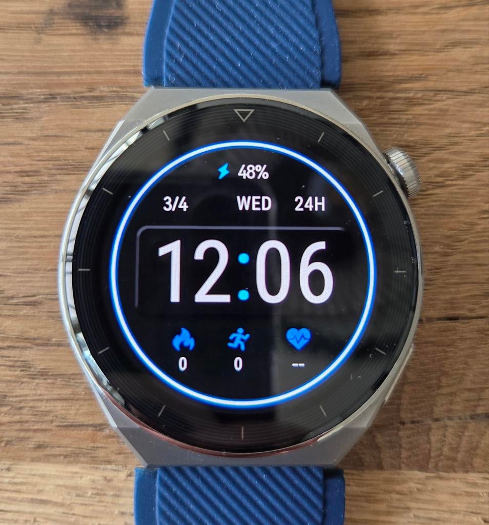 Te koop, zgan Huawei Watch GT 3 Pro inclusief accessoires, Sieraden, Tassen en Uiterlijk, Smartwatches, Ophalen of Verzenden, Zo goed als nieuw