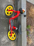 Puky loopfiets rood met gele wielen, Ophalen of Verzenden, Gebruikt, Loopfiets