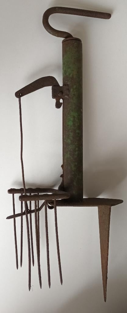 Antieke Mol klem Mollenval Mollenklem goede werkende staat, Ophalen of Verzenden