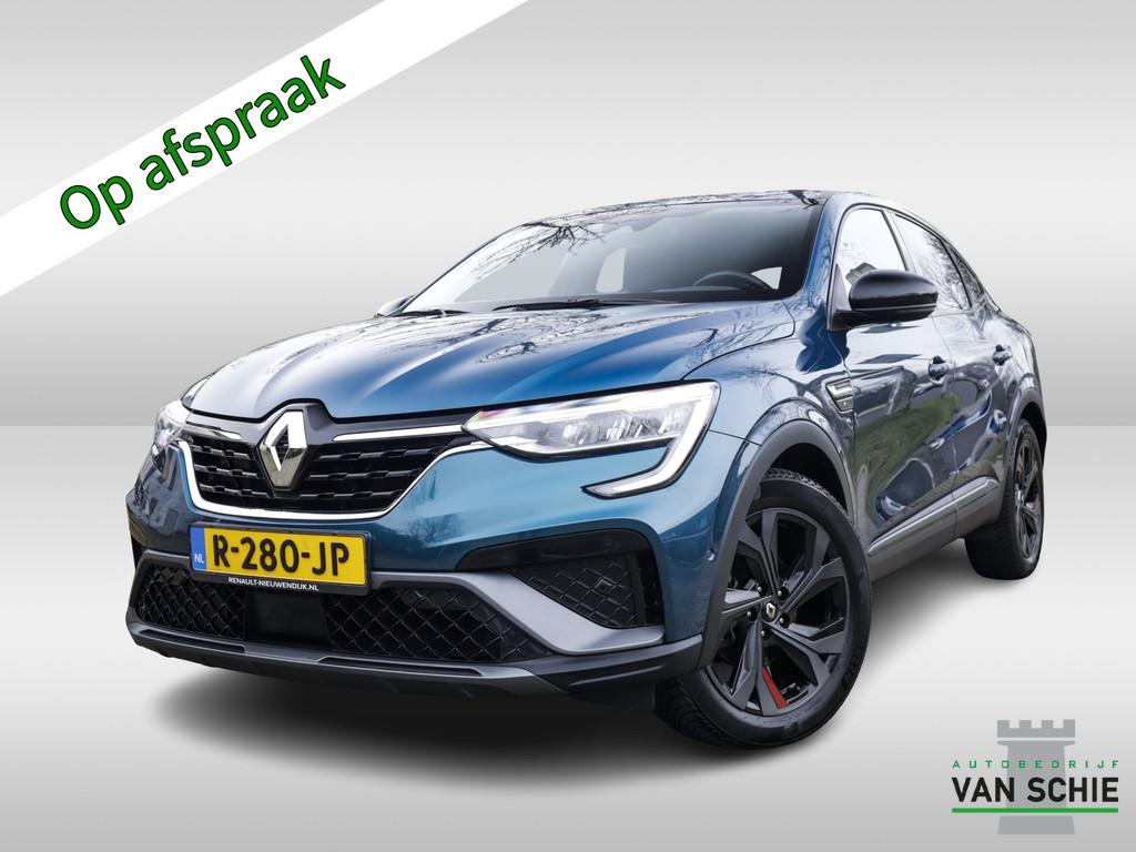 Renault Arkana 1.6 E-Tech Hybrid 145 R.S. Line 1e-Eig. & Keu, Gebruikt, Blauw, 23 km/l, 760 kg