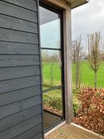 Stalen kozijn met enkel glas - 800 x 2625 mm, Ophalen, Gevelraam of Ruit, Gebruikt, 80 tot 120 cm