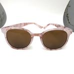Roze dames zonnebril meisjes met marmer effect, Overige merken, Gebruikt, Zonnebril, Ophalen of Verzenden