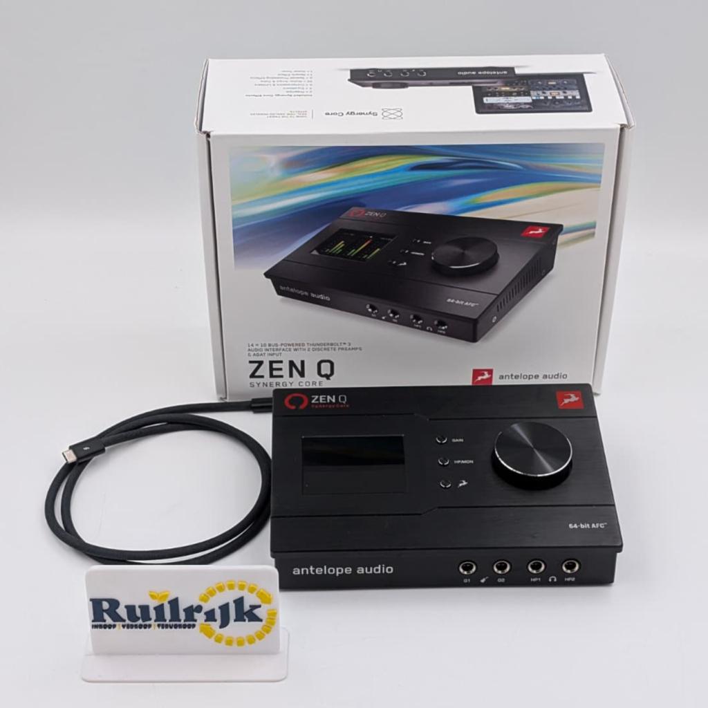 Antelope audio Zen Q Synergy Core USB-C met kabel - Zgan, Ruilrijk, Zo goed als nieuw, Info@ruilrijk.nl, Neerstraat 60, 6041 KD Roermond