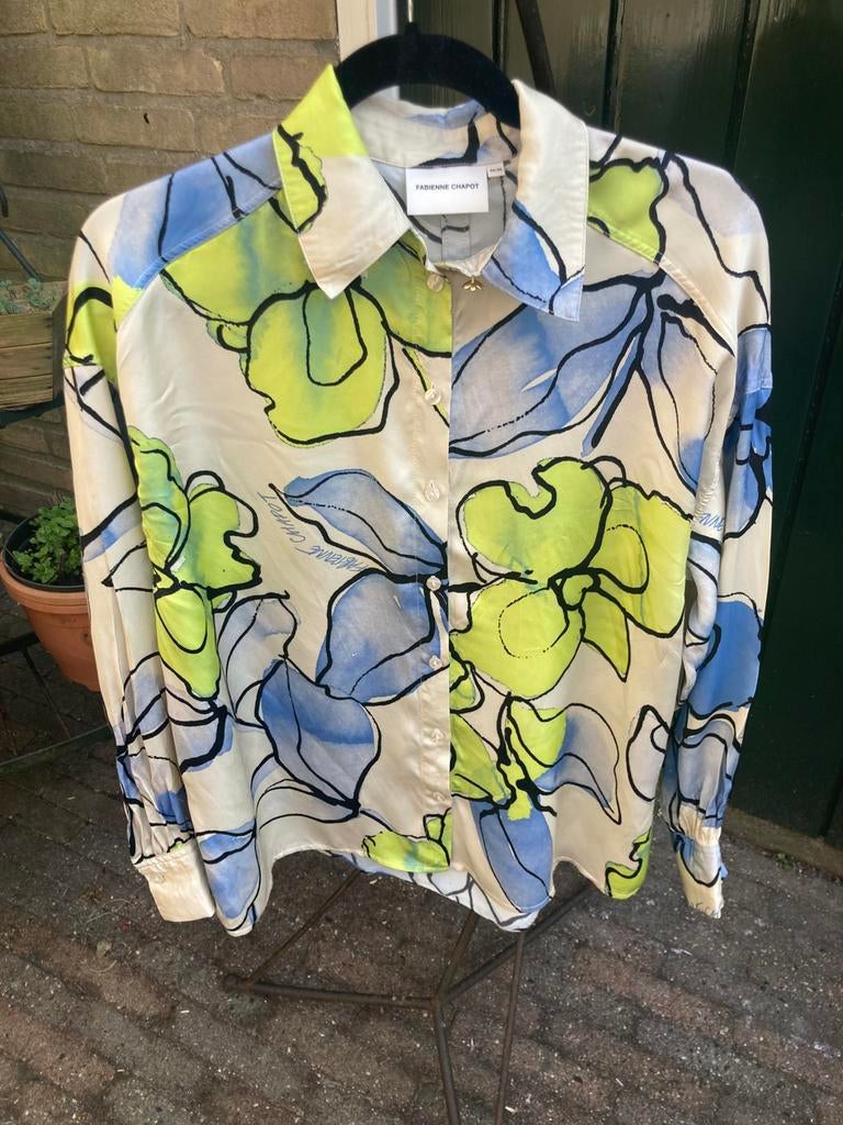Fabienne Chapot Gabriel blouse Bloesje Maat 34/36, Kleding | Dames, Blouses en Tunieken, Ophalen of Verzenden, Zo goed als nieuw