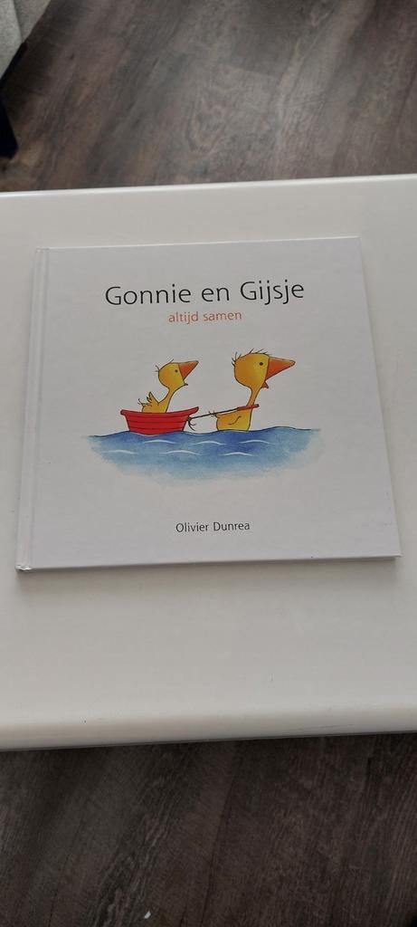 Gonnie en Gijsje altijd samen leesboek Olivier Dunrea, Boeken, Ophalen of Verzenden, Gelezen, Olivier Dunrea, Prentenboek