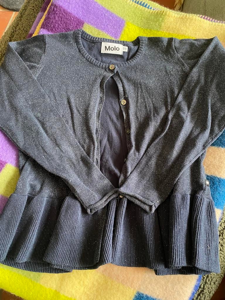 Leuk vestje MOLO mt 122/128, Kinderen en Baby's, Kinderkleding | Maat 122, Verzenden, Zo goed als nieuw, Meisje, Trui of Vest