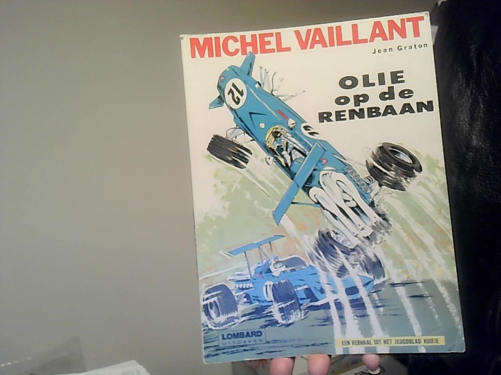 michel vaillant nr 18 olie op de renbaan 1977 lombard, Eén stripboek, Ophalen of Verzenden, Zo goed als nieuw