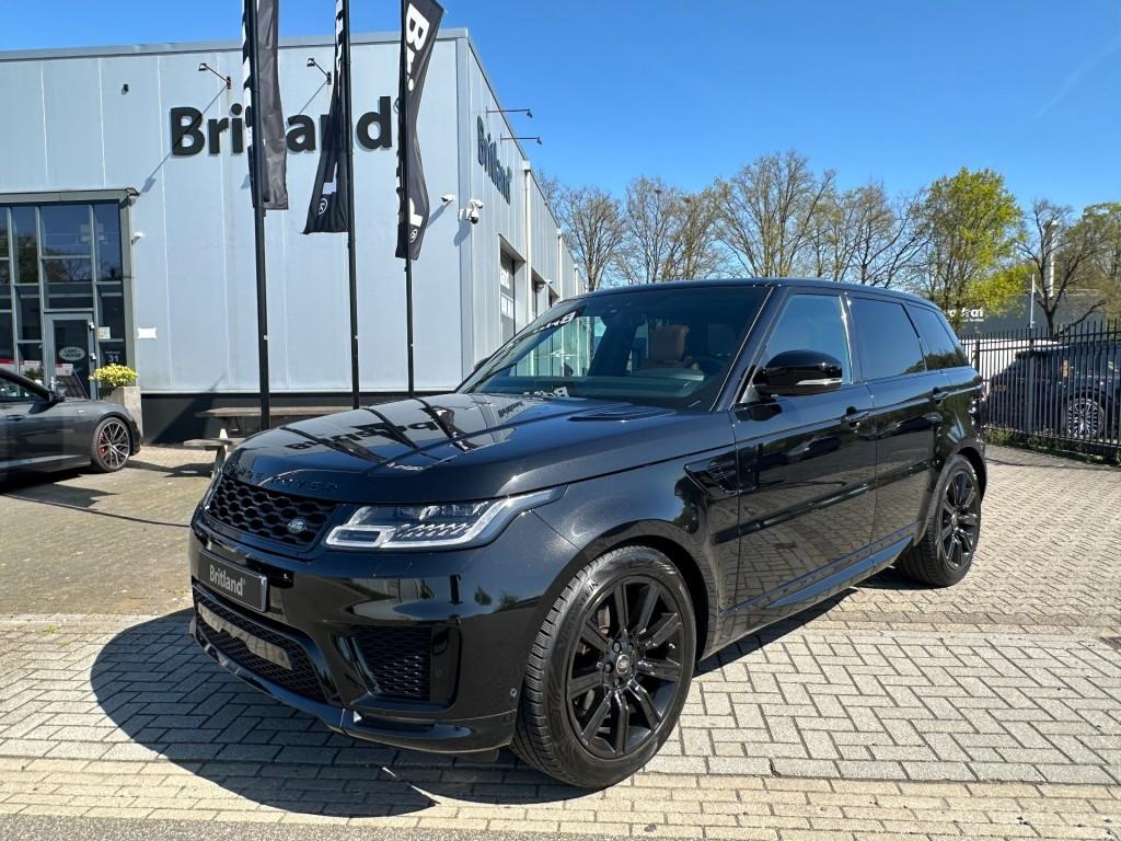 Land rover RANGE ROVER SPORT 3.0 TDV6 HSE Dynamic bj2020 Gri, Automaat, Gebruikt, Zwart, Leder