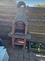 Betonnen Bbq, Tuin en Terras, Houtskoolbarbecues, Ophalen, Gebruikt