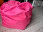 Poef poef zitzak, Huis en Inrichting, Zitzakken, Ophalen, Zo goed als nieuw, Roze