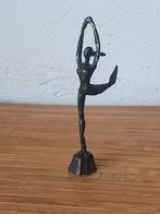 Klein bronzen beeldje ballerina ongesigneerd, Antiek en Kunst, Ophalen