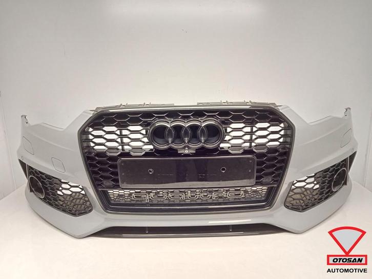 Audi a6 4g facelift RS6 voorbumper RS 6 compleet Nardo grey, Auto-onderdelen, Carrosserie en Plaatwerk, Bumper, Audi, Voor, Gebruikt