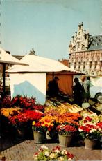 Middelburg - Bloemenstal op de Markt, Verzenden, 1960 tot 1980, Ongelopen, Zeeland