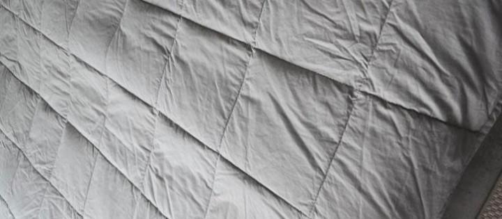 Verzwaringsdeken IKEA 10kg, Huis en Inrichting, Slaapkamer | Beddengoed, Zo goed als nieuw, Deken of Dekbed, Eenpersoons, Grijs