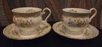 2 schitterende Royal Canterbury kop en schotels *koopje*, Ophalen of Verzenden