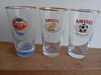 6 Amstel glazen, Verzamelen, Biermerken, Ophalen of Verzenden, Zo goed als nieuw, Glas of Glazen, Amstel