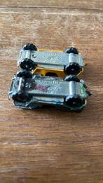 Twee oude Jeeps 1/64 Majorette Rail Route no.7, Ophalen of Verzenden, Gebruikt, Auto