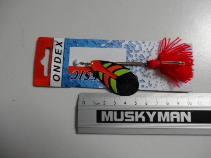 Kunstaas: Ondex Classic onverzwaarde spinners Bladmaat 6, Watersport en Boten, Hengelsport | Roofvissen, Nieuw, Overige typen