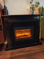 Elektrische haard met kachel in schouw, Huis en Inrichting, Ophalen